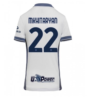 Inter Milan Henrikh Mkhitaryan #22 Replika Udebanetrøje Dame 2024-25 Kortærmet